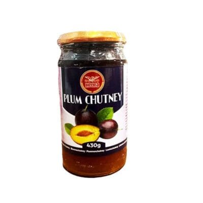 Heera Plum Chutney | Sweet & Tangy Fruit Chutney | 430g Jar