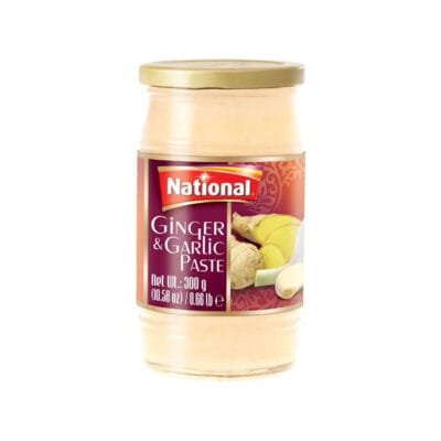 National Ginger Garlic Paste | Ready-to-Use Cooking Blend | 320g Jar