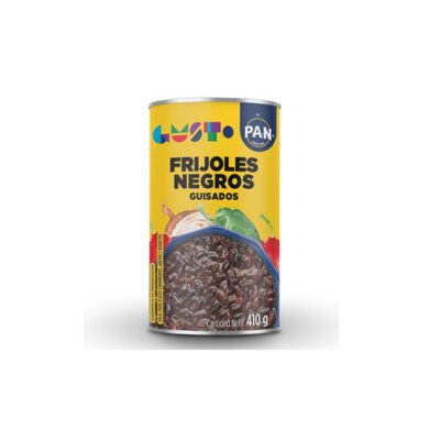 Pan Feijão Negros 410g | Black Beans | Ready-to-Cook Latin Specialty