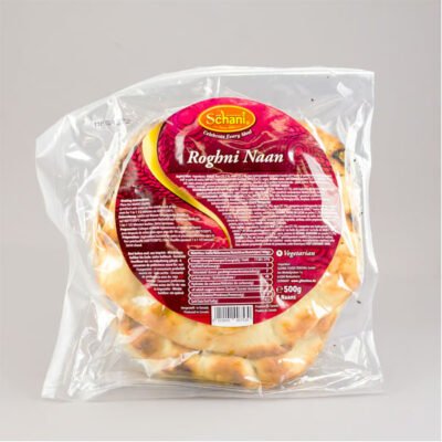 Schani Roghni Naan | Soft & Buttery Indian Flatbread | 400g Pack