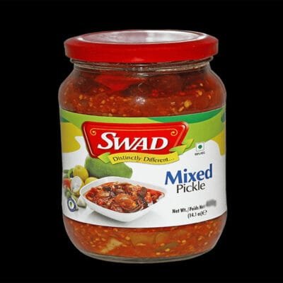 Swad Mixed Pickle | Traditional Indian Pickle Blend | 300g Jar