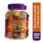 Wallis Gelatinas 100 Units | Assorted Flavored Gelatin Snacks | Sweet & Fun Treats
