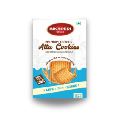 Bikaneri Bites Premium Atta Cookies – Healthy & Crispy Whole Wheat Snack