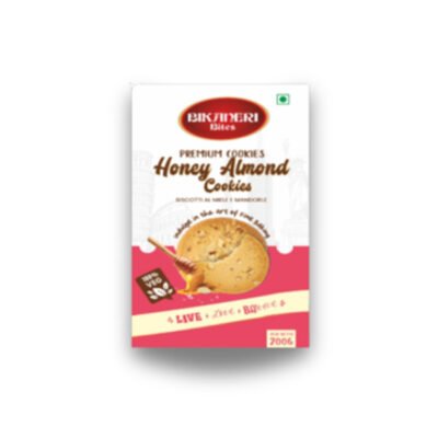 Bikaneri Bites Premium Honey Almond Cookies – Crispy & Healthy Snack