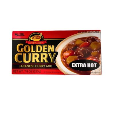 Golden Curry Japanese Curry Mix – Hot & Spicy Authentic Japanese Curry Sauce