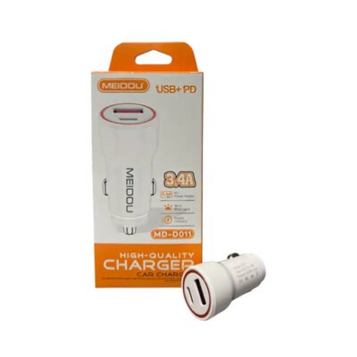 IDUSD PD Car Charger – Fast Power Delivery USB Car Adapter for Smartphones & Tablets