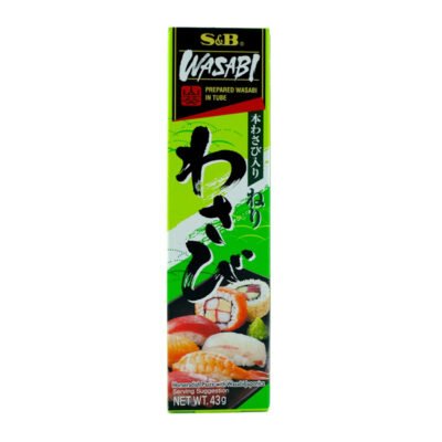 S&B Select Wasabi Tube – Premium Japanese Wasabi Paste for Sushi & Dishes