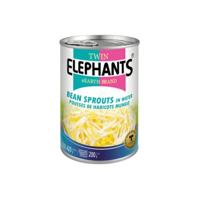 Twin Elephants Extra Bean Sprouts – Fresh & Crisp Quality Bean Sprouts for Cooking