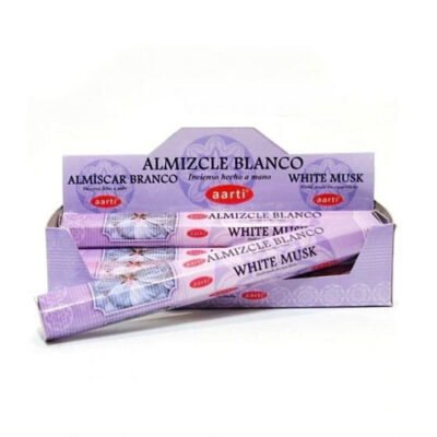 Aarti White Musk Incense – Soft, Pure & Calming Fragrance for Relaxation & Meditation