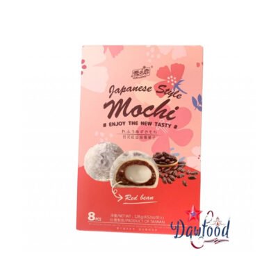 Japanese-Style Mochi Red Bean – Crispy Rice Crackers with Sweet Red Bean Flavor