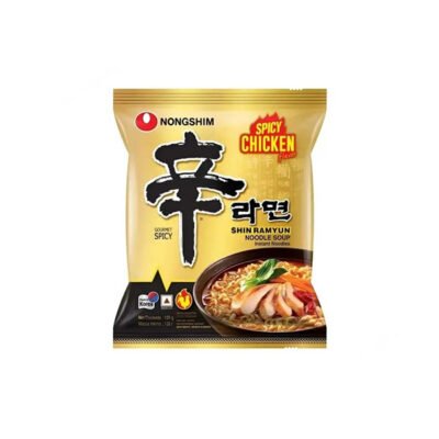 Shin Ramyun Spicy Chicken – Instant Korean Noodles | Bold & Fiery Flavor